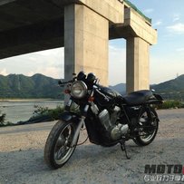 清远市清城区出售有牌证复古机车咖啡感觉