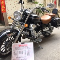 广东连平地区出售准新车况贝纳利巡航者太子