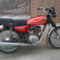 代友出台 旧装本田125c方灯