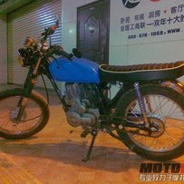 广西岑溪出准新车复古125，除了车架全车全新，3000元