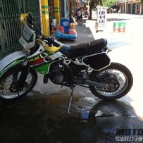 惠州出售川崎KDX125整体精神只卖4800元