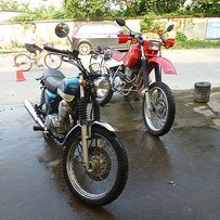 广东江门出07本田XR650L和棍王CB400SS