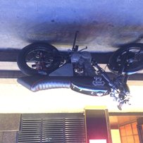 出售 本田复古风格摩托急急急。接刀