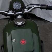 代友发贴出个性改装复古幸福250