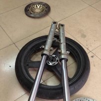 出CB400原装拆车前减轮圈碟配件