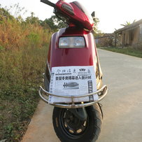 代友卖台超靓红色脚刹豪迈