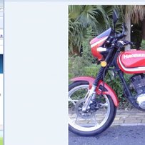 代友发帖出售一台摩托车