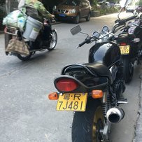 广州白云区出两部街车