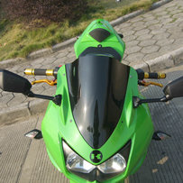 【秒杀价20000元】09年暴改川崎小忍者ZX250R全车名牌，真牌真档可以过户