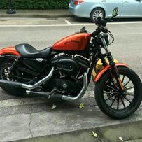 2013电喷哈雷883n硬汉