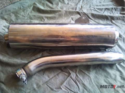 川崎9R原装排气，对6卡钳和报废铁马发动机