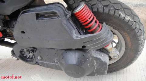 清远市出售一台改装台湾CPI联统机车