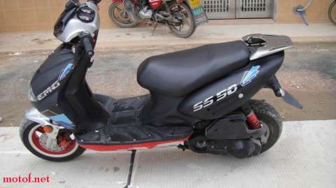 清远市出售一台改装台湾CPI联统机车