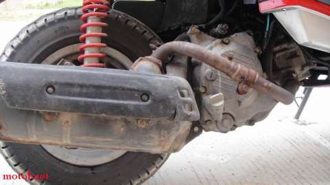 清远市出售一台改装台湾CPI联统机车