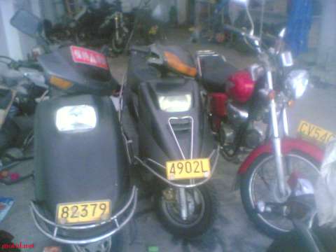 江门新会卖三部没用很久的车有本田100CYAMAHA125C风速125C价格2000-4000元