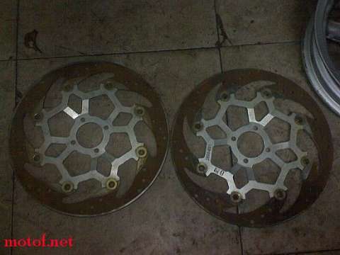 EN125改装用的8耐浮动碟