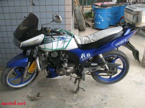 卖车宗申200--6战将/原欧版出口机器