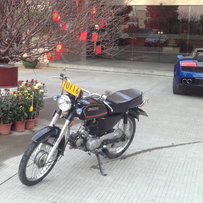 中山出让铃木电喷GZ150太子车+ 嘉陵JH-70A 摩托车各一台