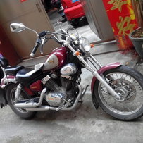 重发白云精神CB400天王250