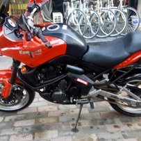 低价出售08年川崎KLE650长途拉力车！