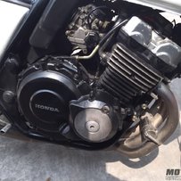 代友出96CB400改了全段钛合金排气