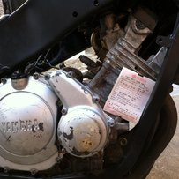 出售FZR400改R6半成品  有兴趣 有动手能力的朋友 进来.................