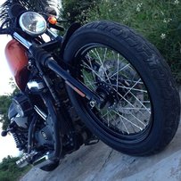 江门地区出售08年精神哈雷戴维森-硬汉XL1200（带不少改装件）