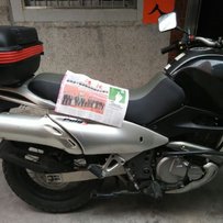 出3辆车、铃木650、天剑125、铃木K50二冲