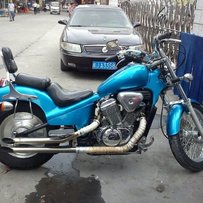 帮朋友放本田铁马600