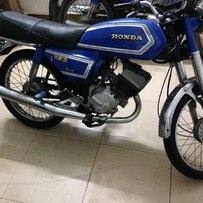 非常经典复古本田H100S 成色好