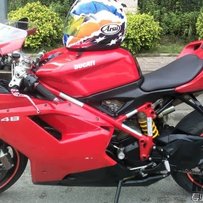 广州金沙洲集体换车，12款的ducati 696；848evo坐等被秒