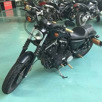 清远市区出售11年哈雷883一台58888接小刀