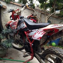 惠州市博罗县园洲镇代友出售K8和川崎450C爬鸡