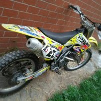 广州萝岗出售铃木05RMZ250职业车比赛越野车