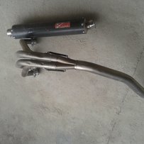 CB400 全段钛金排气