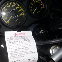 代友出台99年6月精神的双缸KLE250