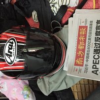 Arai  RX-7RR5  同    agv  两个 一个全新 一个带过一次 头盔