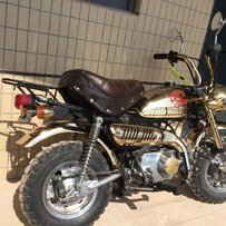 电镀金特别纪念版-本田monkey收藏品