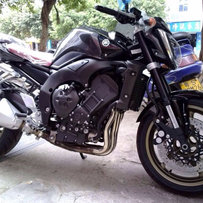 广州新塘沙埔镇YAMAHA专卖店出售展示车。