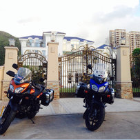 广东汕尾出售2台（12年、14年）铃木DL650