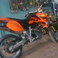 广西贺州出橙色风暴·04款·精神超级暴力大滑鸡 KTM640SMC··带手续