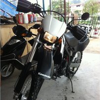 从发佛冈县出售05年川崎KLX250